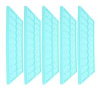 Ciieeo 5pcs Laboratory Microscope Slide Boards Drying Rack with Vertical Storage and Reinforced Security for Microbiology Cell Studies and Efficient Slide Transfer