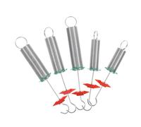 Ciieeo 5pcs Physics Experimental Springs Set for Science Labs Spiral Springs for Law Mechanics Teaching Equipment and Portable Physics Experiment Tool for Students