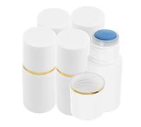 Ciieeo 5pcs Refillable Liquid Applicator Bottle Sponge Head Applicator Bottle 20ml Plastic Non-woven Fabric Smooth Even Application Elegant Stylish for Travel and Professional Beauty