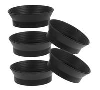 Ciieeo 5pcs Rubber Eye Cups for Binoculars and Microscope Eyepiece Covers, Lens Guarding and Visual Relief, Fits 29-31mm Od, Suitable for Wildlife Watching and Scientific Research, Black