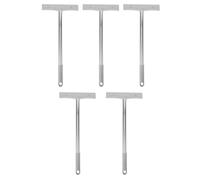 Ciieeo 5Pcs Stainless Steel Handheld Sign Rod Holders with Ergonomic Grip for Advertising and Grand Ceremonies, Easy Assembly Parade and Display Sign Poles
