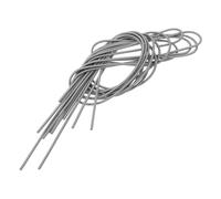 Ciieeo 5pcs Stainless Steel Pull Springs 3mm Diameter Silver Extension Springs Stable Tension and Responsive Elasticity for Industrial Automation and Machinery Use
