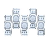 Ciieeo 5pcs Swim Goggle Strap Buckle Replacement Clips Plastic Quick-release Connectors for Swimming Goggles Corrosion-resistant Accessories for Adults and Youth Water Sports
