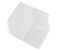 Ciieeo 5pcs Waterproof Passport Cover Holder Set with Multiple Card Slots, Wear-Resistant Travel Document Organizer for Student ID, Driver License, and Credit Card Protection