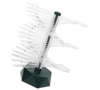 Ciieeo 60 Pcs Nail Tips Display Spiral Nail Art Stand Easy to Use Distinctive Unique Design Simple and Delicate Appearance Random Style