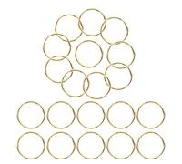 Ciieeo 600pcs Mens Key Ring Made of Sturdy Iron a Simple Design, Featuring a Firmly Closed Round Shape that is Not Easy to Rust, for Car Keys and Dog Tags as Bags Pendant or Other