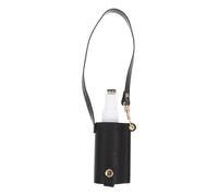 Ciieeo 60ml Refillable Travel Bottle Leakproof Travel Spray Bottle 60ml Portable Stylish Leather Case Small Hand Holder for Female Friends Daily Life
