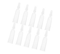 Ciieeo 60pcs Ampule Hand Protector Tpe Ampule Bottles Applicator Tips Tip Replacement Cap for Accurate Medicine Dispensing Liquids Dispensing