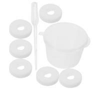 Ciieeo 6pcs Air Freshener Refill Felt Pads 20 mm Unscented Scent Essential Oil Perfumes Replacement Refill Tablets For Car Air Freshener Vent Clips Diffuser