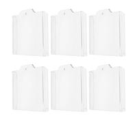 Ciieeo 6Pcs Fire Alarm Pull Station Cover - Protective Switch Guard with Weatherproof Fireproof Flap - Manual Call Point Shield for Schools, Offices, Public Buildings