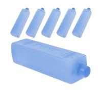 Ciieeo 6pcs Ice Blocks Cooler Packs for Air Cooler Fans and Food, Lightweight Pe Material with Rapid Cooling Function, for On-the-go Cooling during Hot Summer Days