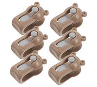 Ciieeo 6pcs Invisible Quilt Holder Bed Sheet Grippers Plastic Clips for Bed Sheet Retaining Duvet Clips