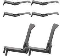 Ciieeo 6pcs Money Clips Cash Holder Plastic Portable Universal Design Clip Style Practical Saving Time Fit Cash Registers for Small Business