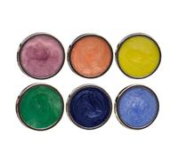 Ciieeo 6pcs No-nail Button Pin Metal Jeans Button Adjustable Waistband Decorative for Skirts Special Occasions and Work Random Color