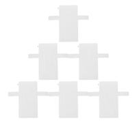 Ciieeo 6pcs Plastic Bag Weaving Board for Threads and Yarns, Cut to Size