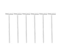 Ciieeo 6pcs Sterile Glass Cell Spreaders for Microbiology, High Heat Resistant Agar Plate Spreader for Lab Sterile Work and Bacterial Colony Culture