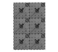 Ciieeo 6pcs Wear-resistant Black Plastic Aquarium Filter Plate with Multi-hole Design for Bottom Mud Bearing Fish Tank Divider Suitable for Aquarium Gravel Filtration