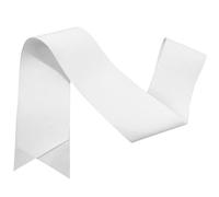 Ciieeo 6pcs White Polyester Blank Sashes for Women, Easy to Wear and Not Easy to Tear, for Graduation Party and Back to School Party Photo Prop Accessories