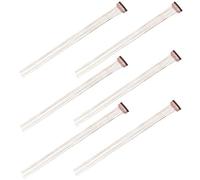 Ciieeo 6pcs Women Hair Tinsel Hair Extensions Pet Iron Material Natural Stylish Sparkling Convenient to Use Can Be Cut for Daily Wear Women