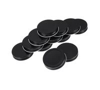 Ciieeo 72 pcs Tinplate Jar Sealing Lids for Mason Jars Leakproof Reusable Covers Rust-resistant Caps for Opening Canning and Storage