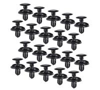 Ciieeo 80Pcs Car Bumper Fastener Clips Push Type Super Strong Rivet Clips for Automotive Trim Durable Polyformaldehyde Retainers for Radiator Yoke and Bumper Shield Easy to Install