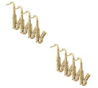 Ciieeo 8pcs Artificial Saxophone Model Plastic Fake Sax for Diy Decor Crafts Pendants Home Ornaments