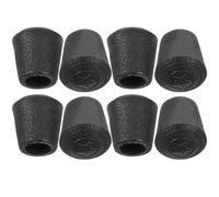 Ciieeo 8pcs Chair Leg Caps Rubber Furniture Leg Cover Non-slip Shock-absorbing round Soft Rubber Protector Simple Stylish Design for Home Chairs
