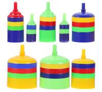Ciieeo 8pcs Colorful Plastic Ball Air Stone Fish Tank Bubble Diffuser | ABS Build, Small Dense Bubbles, Easy Operation, for Circulation and Hydroponic Systems