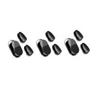 Ciieeo 9pcs Car Phone Mount Magnetic Car Phone Holder Mount for Rack Key Hooks Self Adhesive Holder