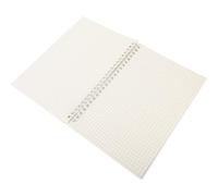 Ciieeo A5 Spiral Notebook with Grid Paper, 80 Sheets Coil Notepad for Note Taking, School and Office Supplies, Portable Student Diary and Planning Book