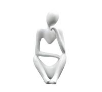 Ciieeo Abstract Character Ornaments Modern Thinker Statue Decorative Desktop Art for Living Accessories