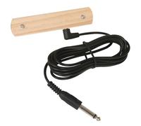 Ciieeo Acoustic Guitar Soundhole Pickup with One-button Volume Control, No Drilling Required, Wood Material for Classical and Acoustic Guitars, for Performance Setting Random Color