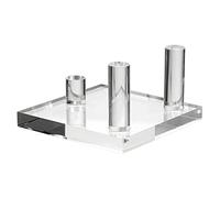 Ciieeo Acrylic Display Stand for Rock Collection and Crystal Specimens, Small and Lightweight Holder for Bookstore or Art Class Display Safe Sturdy Design