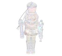 Ciieeo Acrylic Nutcracker Pendant Christmas Tree Hanging Ornament Walnut Soldier Figure Decoration for Indoor Outdoor Holiday Festivities Hang Unique Xmas Tree Nutcracker Decor