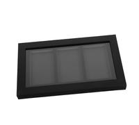 Ciieeo Acrylic Trading Card Display Case Wall Mounted Frame for Game Cards Organizer for Collectors Showcase