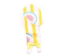 Ciieeo Adjustable Fabric Bird Diaper with Pockets Design and Bowknot Decor, Easy to Put and Clean, Suitable for Parrots and Pigeons, Chic Style with Beautiful Colour and Pattern