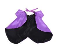 Ciieeo Adjustable Purple Pet Devil Cape for Cats and Small Dogs, Soft Polyester Material with Reinforced Edges and Wire Headband, for Halloween and Festive Pet Parties