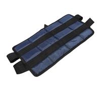 Ciieeo Adjustable Wheelchair Leg Rest Extension with Calf Support Strap, Medium Size 42x22cm, Quick-Release Buckle Extra Leg Support Accessory for Mobility Aid and Daily Use