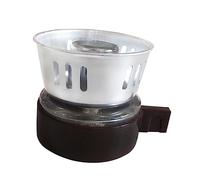 Ciieeo Alcohol Lamp Burner for Siphon Coffee Pot Heating Windproof Design with Full Wick Heat Resistant and Coffee Vacuum Lamp for Brewing Enthusiasts