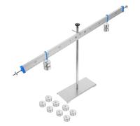 Ciieeo Aluminum Alloy Lever Balance with Stable Stand and Precision Weights for Physics Education Interactive Math and Science Teaching Tool for Classroom Experiments and Early Math