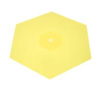 Ciieeo Anti Static Acrylic Slipmat for Turntable, round Vintage Style Record Platter Replacement Mat, Easy to Clean Vinyl Record Platter Mat, Reduces Noise and Static for Better Sound