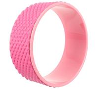 Ciieeo Back Wheel Yoga Roller Pink Abs Eva Enhancing Range of Motion Comfortable Support Neck Inner Thighs Pilates Class Pilates Fitness