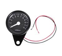 Ciieeo Backlit Motorcycle Tachometer Digital Speed High-performance Modified Gauge with White LED Night Light Easy Install for Motorbike Accessories