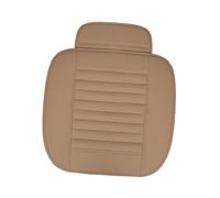 Ciieeo Bamboo Charcoal Seat Pad Breathable Four Season Car Cushion Pad Mat Beige Temperature Regulating Humidity Adjusting Comfortable Elastic Sponge for Auto Interior