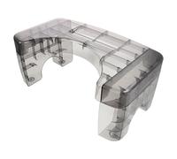 Ciieeo Bathroom Step Stool for Toilet Plastic Squatting Stool for Adults and Non-Slip Footrest in Light Gray Suitable for Home and Bathroom Use