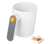 Ciieeo Battery Operated Electric Kitchen Flour Strainer High Efficiency Mesh Sifter for Baking Portable Handheld Flour Sifter Rapid Sifting Tool for Clean Pure Powder