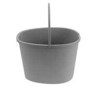 Ciieeo Bedside Commode Toilet Bucket for Adults and Disabled with Handle, Plastic Replacement Pot for Commode Chairs, Hygienic Urinal Container Suitable for Bathroom and Bedside Use