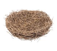 Ciieeo Bird Nest Decorative Ornament Handmade Artificial Nest Rattan with Realistic Vivid Style for Party Decor and Photo Prop Suitable for Easter Or Christmas Garden Display