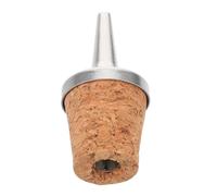 Ciieeo Bitter Bottle Pourer with Cork Base Replacement Dash Top Oil Stopper Spout, Wood Material, Bar Accessories for Home Use and Restaurant Cocktail Dispensing