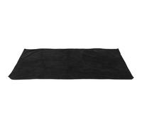 Ciieeo Black Makeup Vanity Desk Cover 50x80cm Solid Tablecloth for Beauty Professionals, Non-slip Black Table Protector Mat for Salon and Home Styling Accessories